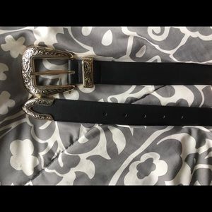 Western Style Black Belt